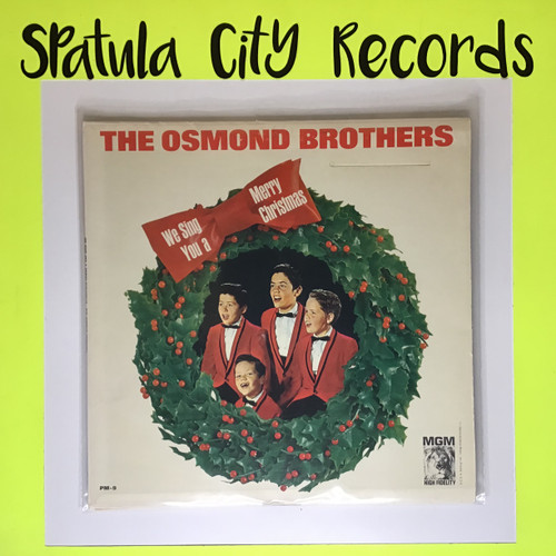 The Osmond Brothers - We Sing You a Merry Christmas - vinyl record album LP