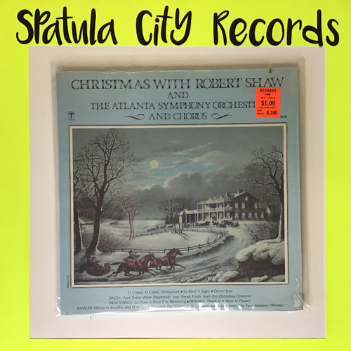 Robert Shaw - Christmas with Shaw and The Atlanta Symphony Orchestra  and Chorus - vinyl record album LP