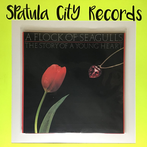 A Flock of Seagulls - The Story of A Young Heart - vinyl record album LP