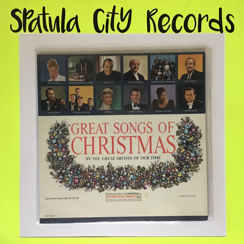 Great Songs of Christmas - By Great Artists of our time - volume 4 - vinyl  record album LP