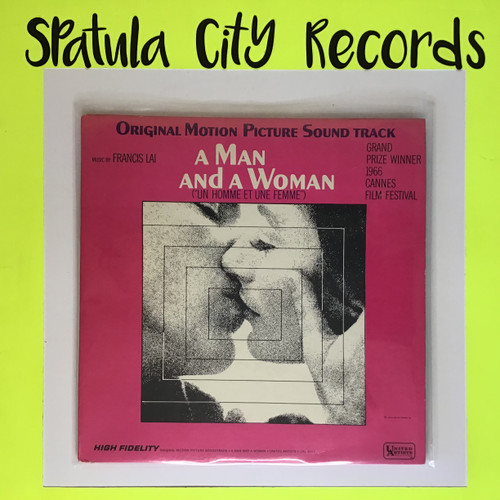 Francis Lai – A Man And A Woman (Original Motion Picture Soundtrack) - MONO - vinyl record LP
