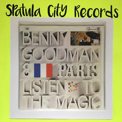 Benny Goodman and Paris - Listen to the Magic -   vinyl record album LP