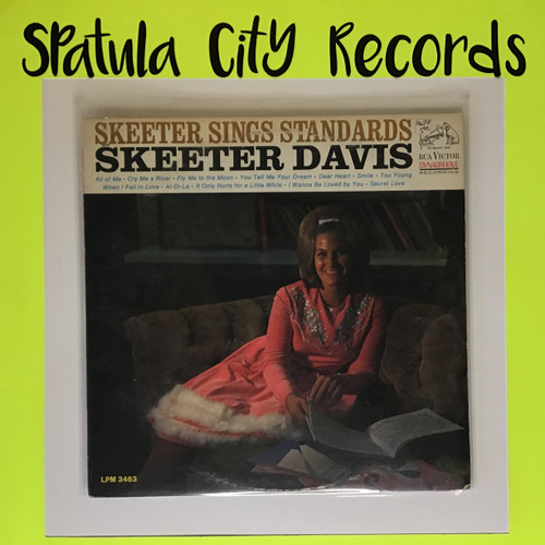 Skeeter Davis - Skeeter Davis Sings Standards - MONO - vinyl record album LP