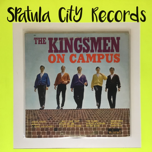 The Kingsmen - On Campus - MONO - vinyl record album LP