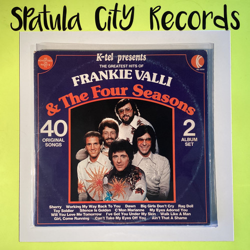 Frankie Valli and The Four Seasons - The Greatest Hits Of Frankie Valli and The Four Seasons - double vinyl record album LP