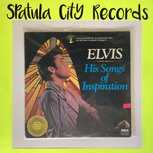 Elvis Presley - His Songs of Inspiration - vinyl record album LP