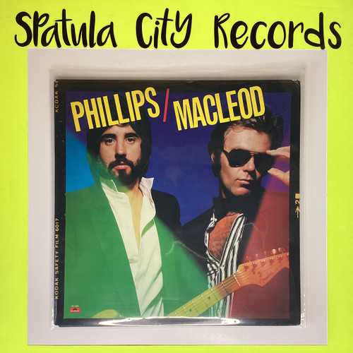 Phillips / MacLeod - Phillips / MacLeod self-titled - WLP PROMO - vinyl record LP