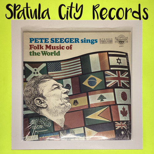 Pete Seeger - Sings Folk Music of The World - vinyl record LP