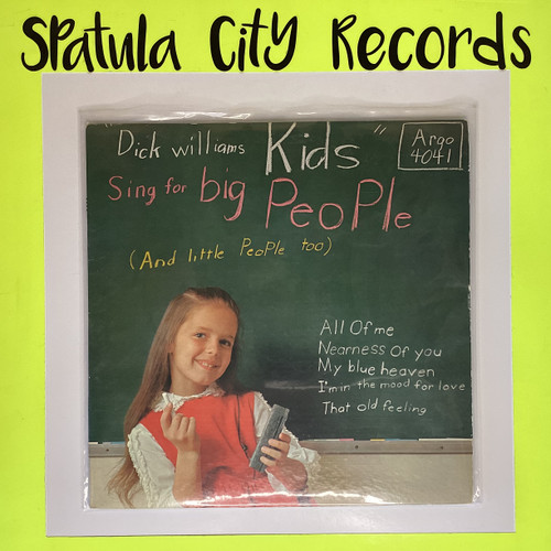 Dick Williams' Kids – Kids Sing For Big People (And Little People, Too) - MONO - vinyl record LP