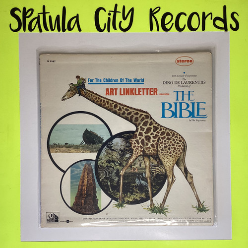 For The Children Of The World Art Linkletter Narrates "The Bible" - compilation - vinyl record LP