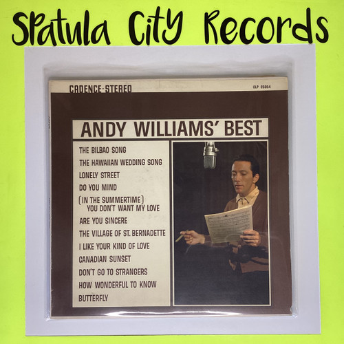 Andy Williams - Andy Williams' Best - vinyl record LP