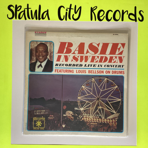 Count Basie - Basie in Sweden-  vinyl record album LP