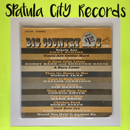 Big Country Hits - volume 1 - Vinyl record album LP