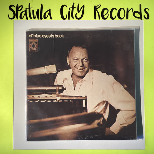 Frank Sinatra - Ol' Blue Eyes is Back - QUADRADISC -  vinyl record album LP Frank Sinatra - Ol' Blue Eyes is Back - QUADRADISC -  vinyl record album LP