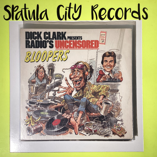 Dick Clark - Dick Clark Presents Radio's Uncensored Bloopers - vinyl record album LP