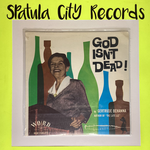 Gertrude Behanna - God Isn't Dead! - SEALED - vinyl record LP