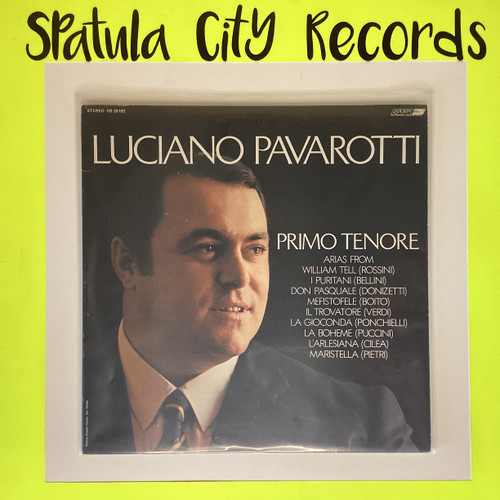 Luciano Pavarotti – Primo Tenore - UK IMPORT - vinyl record album LP