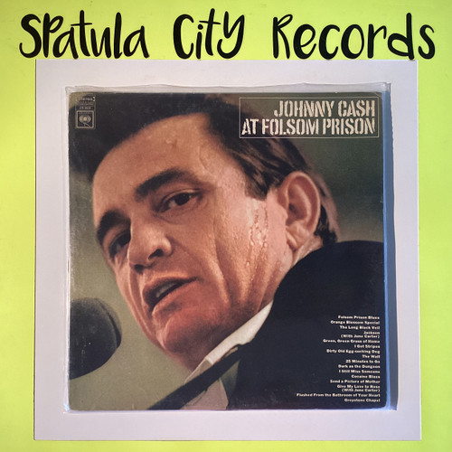 Johnny Cash - At Folsom Prison - vinyl record album LP