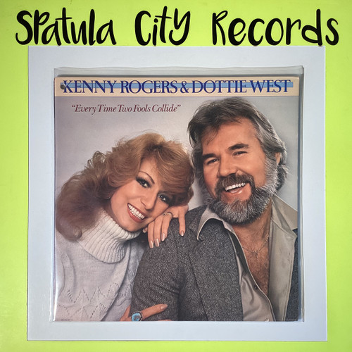 Kenny Rogers and Dottie West - Every Time Two Fools Collide - vinyl record LP