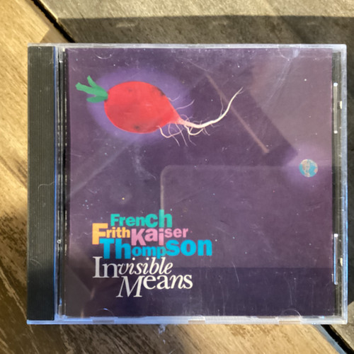 CD COMPACT DISC - French Frith Kaiser Thompson - Invisible Means -  COMPACT DISC CD COMPACT DISC - French Frith Kaiser Thompson - Invisible Means -  COMPACT DISC