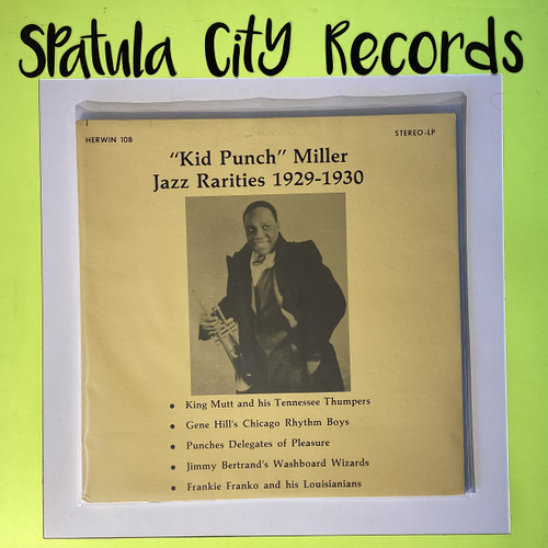 Kid Punch Miller - Jazz Rarities 1929-1930  - vinyl record album LP Kid Punch Miller - Jazz Rarities 1929-1930  - vinyl record album LP