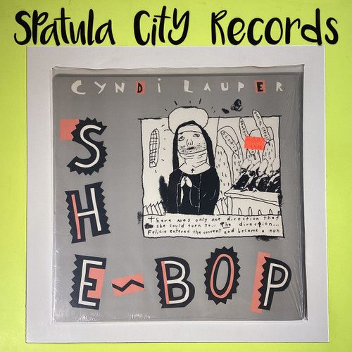 Cyndi Lauper - She Bop - 12" single - vinyl record LP