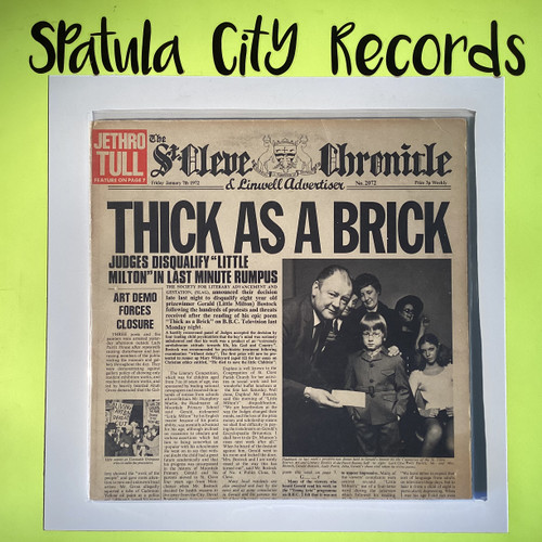 Jethro Tull - Thick as a brick  -  vinyl record album LP Jethro Tull - Thick as a brick  -  vinyl record album LP