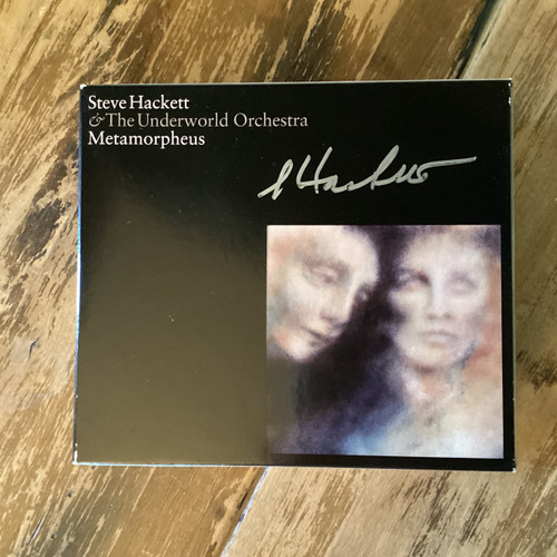 CD COMPACT DISC - Steve Hackett & The Underworld Orchestra – Metamorpheus - AUTOGRAPHED - UK IMPORT - COMPACT DISC CD COMPACT DISC - Steve Hackett & The Underworld Orchestra – Metamorpheus - AUTOGRAPHED - UK IMPORT - COMPACT DISC