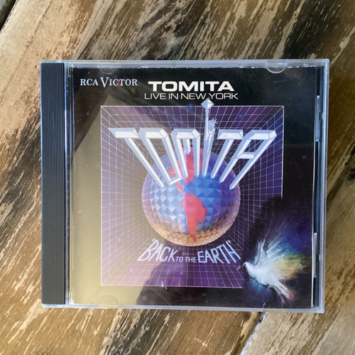 CD COMPACT DISC  - Tomita - Live In New York - Back To The Earth - COMPACT DISC CD COMPACT DISC  - Tomita - Live In New York - Back To The Earth - COMPACT DISC