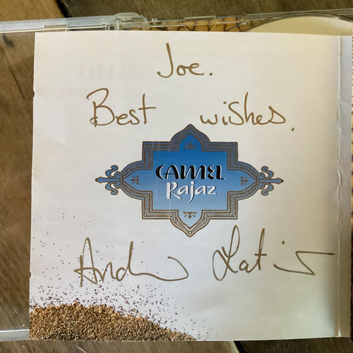 CD COMPACT DISC - Camel – Rajaz - AUTOGRAPHED - COMPACT DISC