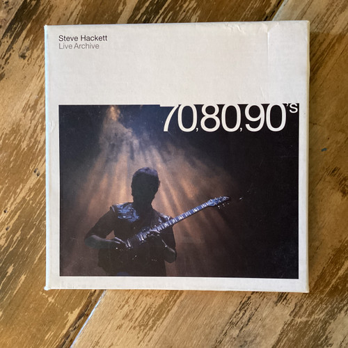 CD COMPACT DISC - Steve Hackett - Live Archive 70,80,90's - EUROPE IMPORT - 5X COMPACT DISC