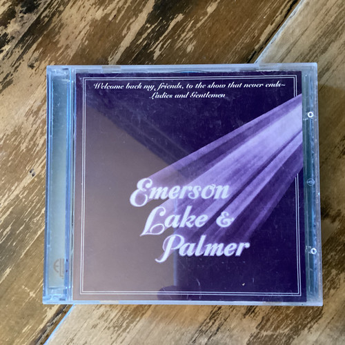 CD COMPACT DISC - Emerson, Lake & Palmer - Welcome Back My Friends, To The Show That Never Ends - UK IMPORT - DOUBLE COMPACT DISC