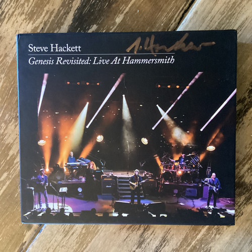 CD COMPACT DISC - Steve Hackett - Genesis Revisited: Live At Hammersmith - AUTOGRAPHED - EUROPE IMPORT - 5 x COMPACT DISC