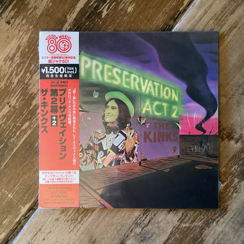 CD COMPACT DISC - The Kinks – Preservation Act 2 - JAPAN IMPORT - COMPACT DISC CD COMPACT DISC - The Kinks – Preservation Act 2 - JAPAN IMPORT - COMPACT DISC