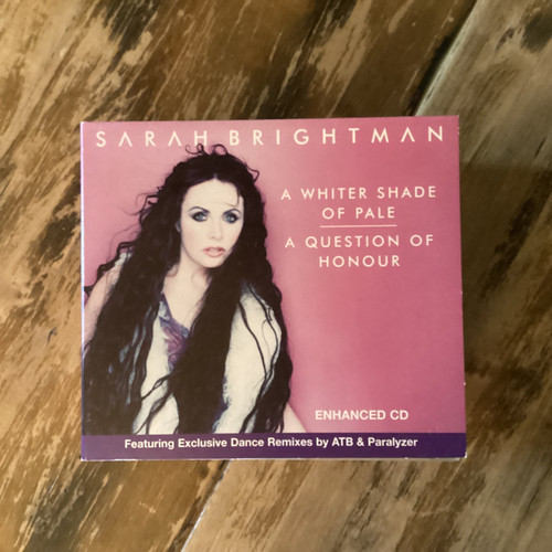 CD COMPACT DISC - Sarah Brightman – A Whiter Shade Of Pale / A Question Of Honour -  COMPACT DISC