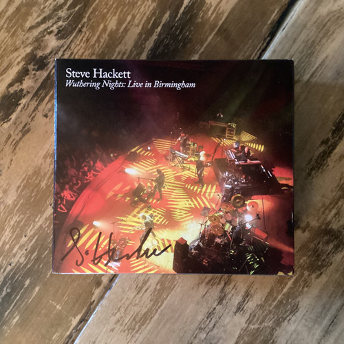 CD COMPACT DISC - Steve Hackett – Wuthering Nights: Live In Birmingham - AUTOGRAPHED - EUROPE  IMPORT - 4 x COMPACT DISC