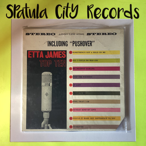 Etta James - Etta James Top Ten - vinyl record album LP