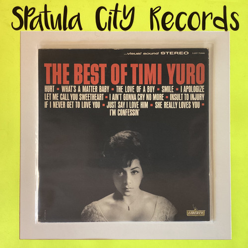 Timi Yuro – The Best Of Timi Yuro - vinyl record LP