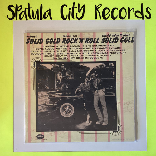 Solid Gold Rock 'N' Roll Volume 1 - compilation - vinyl record album LP