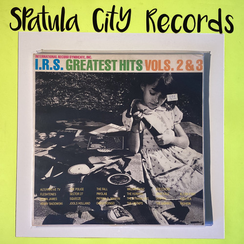 I.R.S. Greatest Hits Vols. 2 & 3 - compilation - double vinyl record album LP