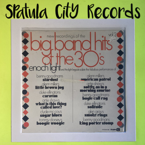 Enoch Light And The Light Brigade – Big Band Hits Of The 30's Vol. 2 - SEALED - vinyl record LP