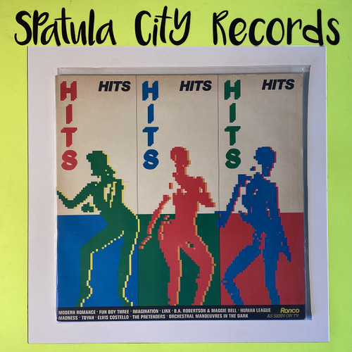 Hits Hits Hits - compilation - UK IMPORT - vinyl record LP