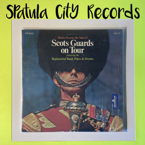 The Regimental Band, Pipes And Drums – Scots Guards On Tour - vinyl record LP