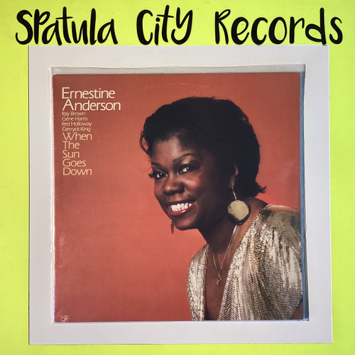 Ernestine Anderson – When The Sun Goes Down - vinyl record album LP
