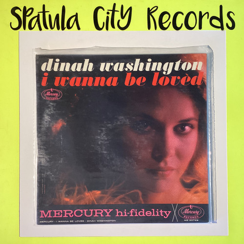Dinah Washington – I Wanna Be Loved - MONO - vinyl record album LP
