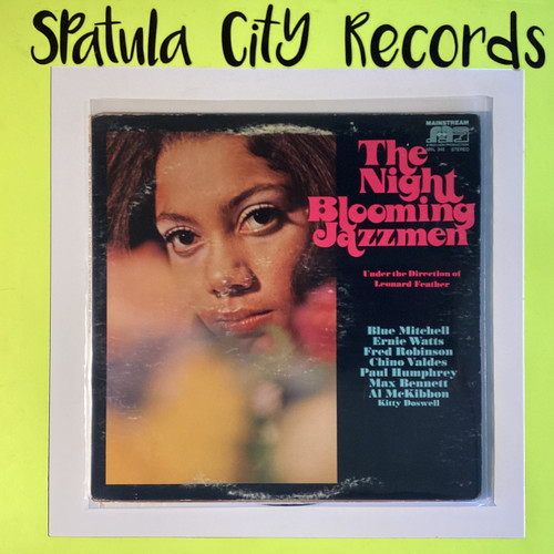 The Night Blooming Jazzmen- Leonard Feather  - vinyl record album  LP