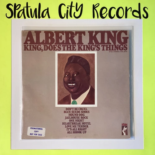Albert King – King, Does The King's Things - WLP PROMO - vinyl record album LP