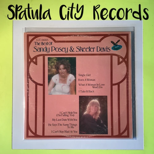 Sandy Posey & Skeeter Davis – The Best Of Sandy Posey & Skeeter Davis - vinyl record LP