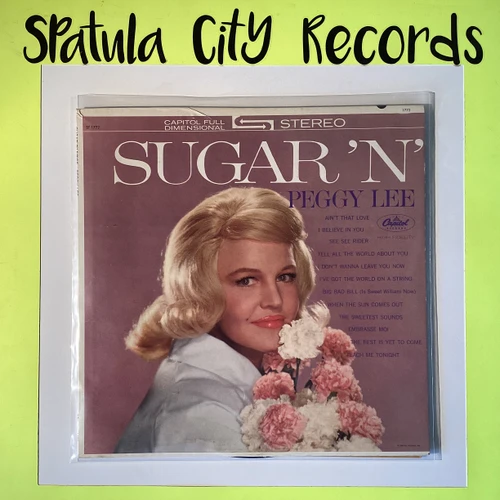 Peggy Lee – Sugar 'N'  - vinyl record album LP