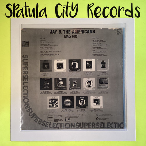 Jay & The Americans – Early Hits - CANADA IMPORT - vinyl record LP